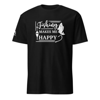 Fishing Makes Me Happy T-Shirt